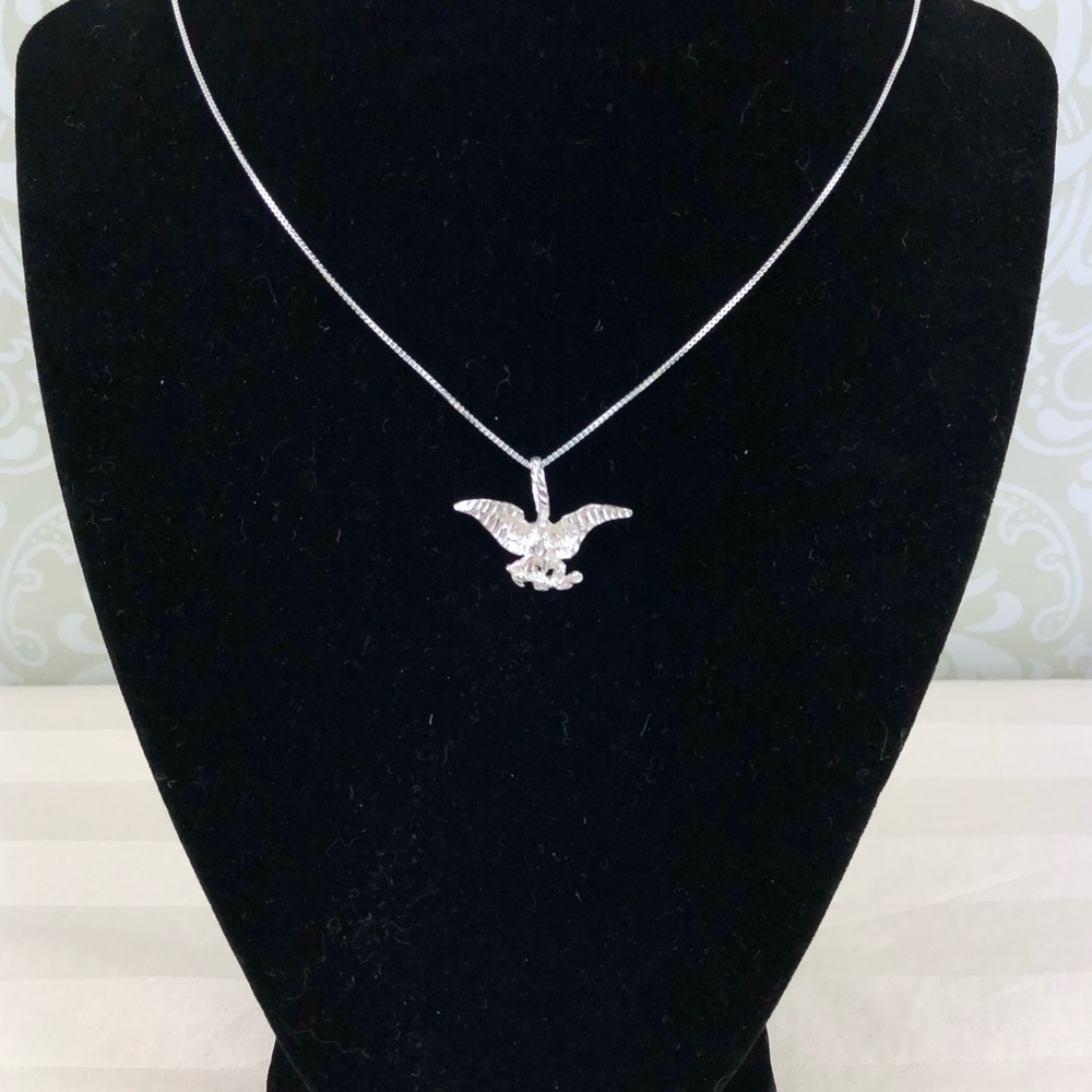 Sterling silver Eagle Necklace